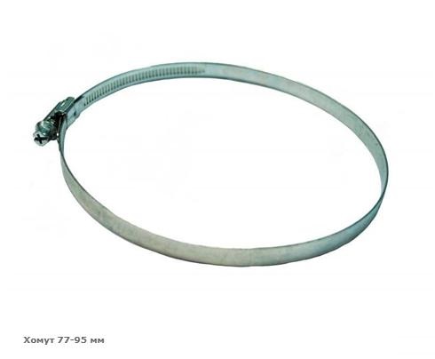Хомут(77-95) "Труд" червячный оцинкованный