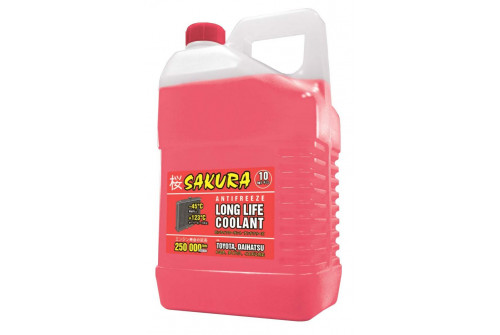 Антифриз -45 SAKURA красный 5кг