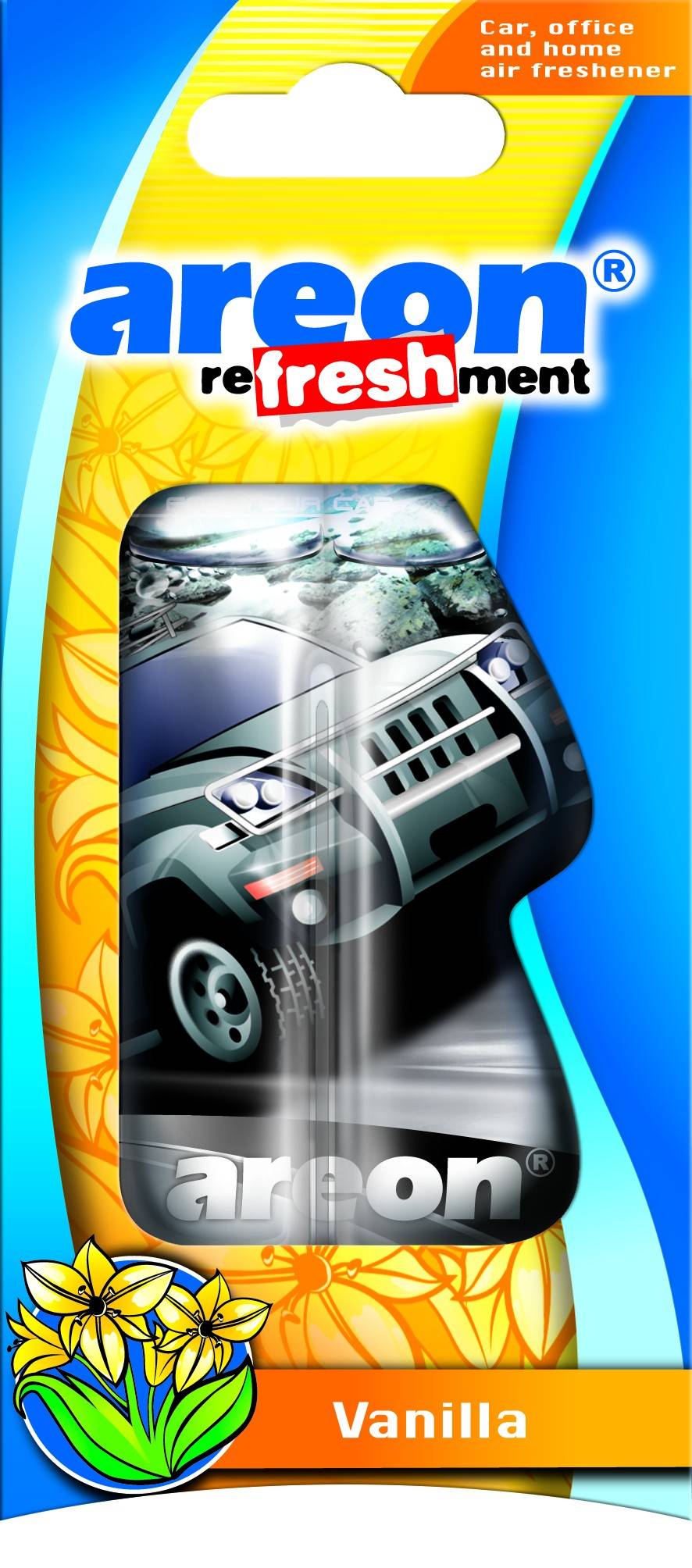 Areon ароматизатор гелевый VANILLA 704-025-907 24шт лист