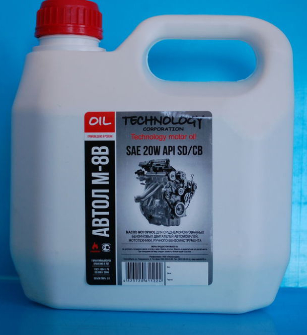 Масло М8В 3л(2.6кг) Технолоджи