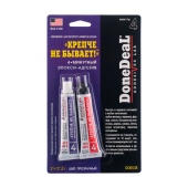 6538 DoneDeal 4-минутный эпокси-адгезив прозрачный 21,3г.(21,3гх4) 6538 DoneDeal 4-минутный эпокси-адгезив прозрачный 21,3г.(21,3гх4)