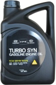 Hyundai Turbo SYN Gasoline Engine Oil 5w30 4л Hyundai Turbo SYN Gasoline Engine Oil 5w30 4л