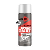 AIM-ONE краска высокотемпературная Белая 450мл HTW-450