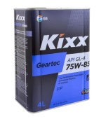 Kixx GEARTEC GL-4 75W85 FF 4л трансмиссионное масло Kixx GEARTEC GL-4 75W85 FF 4л трансмиссионное масло
