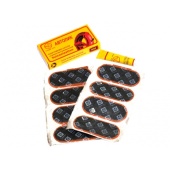 Заплатки для ремонта камер RS-09 40*100мм,овальные 9заплаток +клей Заплатки для ремонта камер RS-09 40*100мм,овальные 9заплаток +клей