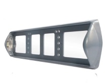 Рамка номерного знака с подсветкой(серая)боковая Премиум Рамка номерного знака с подсветкой(серая)боковая Премиум