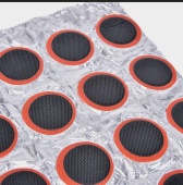 Заплатки для ремонта камер L-24 35мм,круглые 24заплатки+клей Заплатки для ремонта камер L-24 35мм,круглые 24заплатки+клей