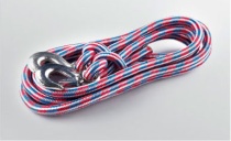 Трос-веревка 12тонн 5метров с крюками усиленный Трос-веревка 12тонн 5метров с крюками усиленный