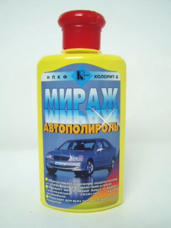 Мираж полироль с полимером ПТФЭ 250мл
