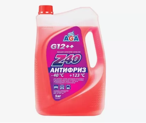Антифриз -40  AGA красный 5кг