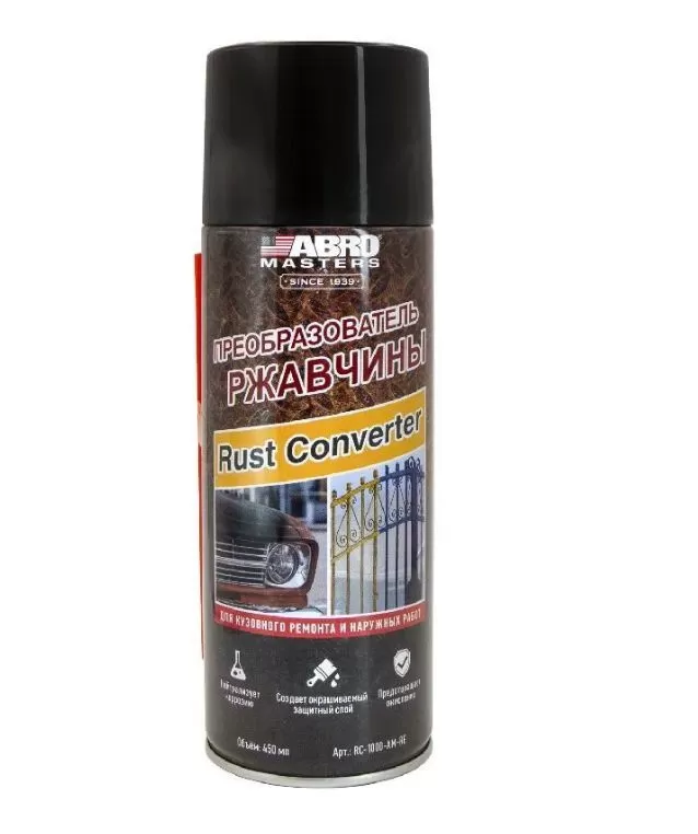 ABRO Преобразователь ржавчины 450мл RC-1000-AM-RE