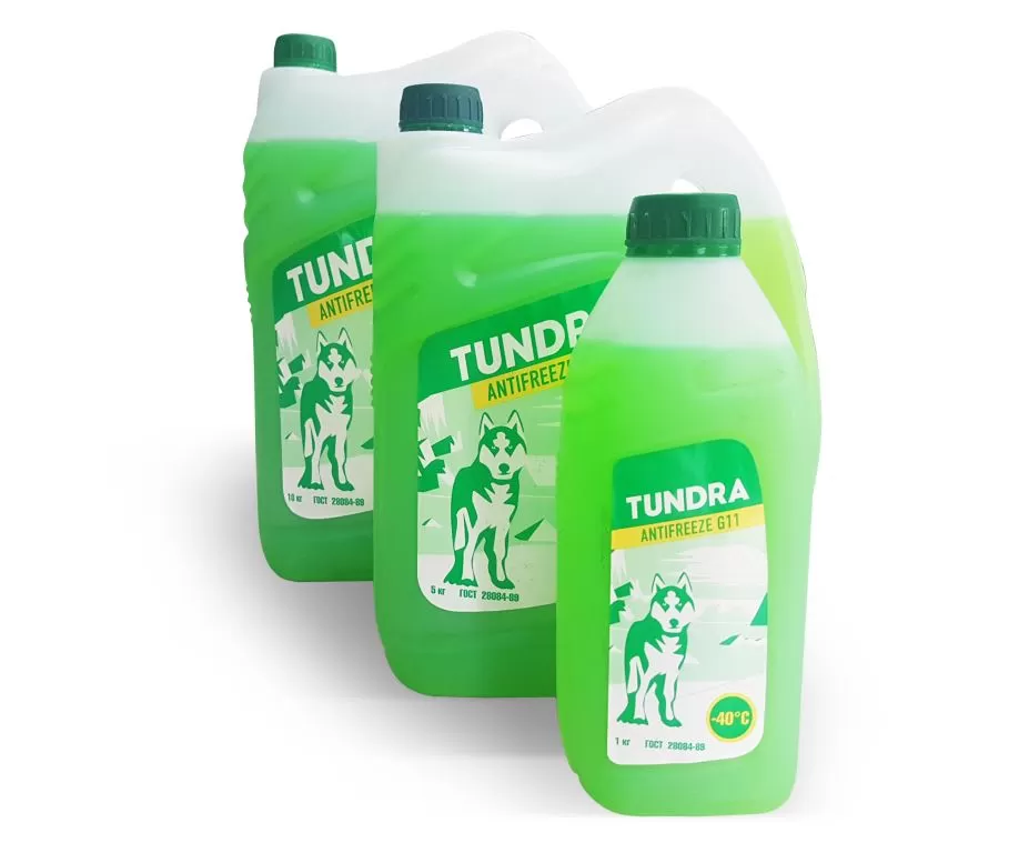 Антифриз -40 TUNDRA зеленый 5кг