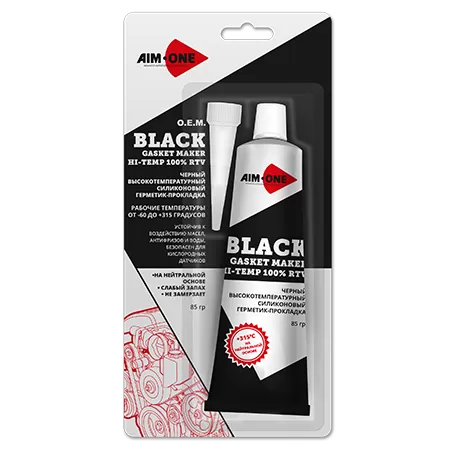 Герметик прокладок AIM-ONE черный 85г